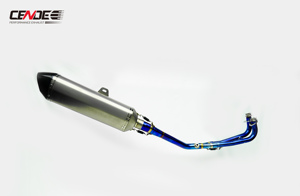 Pot d'échappement en alliage de titane modifié pour moto Yamaha <span class=keywords><strong>TMAX</strong></span> 530 <span class=keywords><strong>560</strong></span> <span class=keywords><strong>2019</strong></span>-Présent - Product Image 5