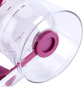 Inthetrend Plastic+<b>Silicone</b> Eco-Friendly Red/Purple 100ml-900ml Food Contact Safe Batter Dispenser for <b>Baking</b> - Product Image 4