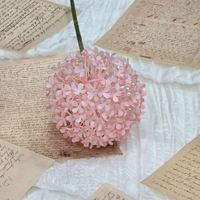 Bunga Buatan Hydrangea Batang Tunggal untuk Dekorasi Rumah dan Pernikahan