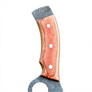 Cuchillo de Acero al Carbono Hecho a Mano, Grado Industrial, con Hoja Serrada, Mango de Madera Pakka, para Uso en Exteriores, EDC, de Lujo, con Punta Fija, OEM/OBM - Product Image 4