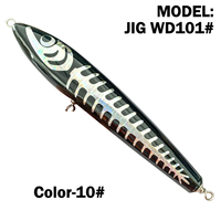 NOUVEAU OEM 120g 140g Grand Jeu Bois Appât Stickbait Traîne Crayon Dur De Pêche Pesca LOGO Personnalisé