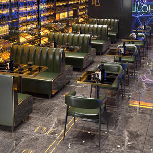 Canapé en cuir Chaise Rock Plate Table Commercial Ménage Costume Combinaison Personnalisé Rétro Style Industriel Bar, Restaurant - Product Image 1