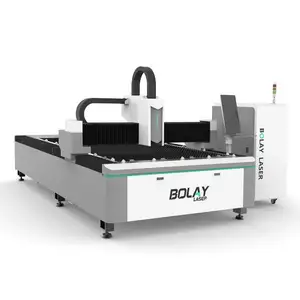 Mesin pemotong Laser serat Cnc, 1kw 2KW 3KW 4kW 6KW logam untuk aluminium karbon lembar logam 3015