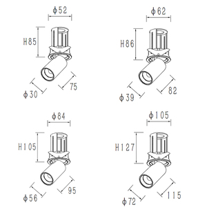 Đèn LED âm trần COB nhôm chống chói 10W, có thể điều chỉnh độ cao, không nhấp nháy, thiết kế hiện đại cho nội thất - Product Image 5