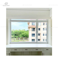 Ventanas y puertas para el hogar estándar australiano europeo Ventanas inclinables de aluminio insonorizadas Ventana de aluminio de seguridad sin costuras