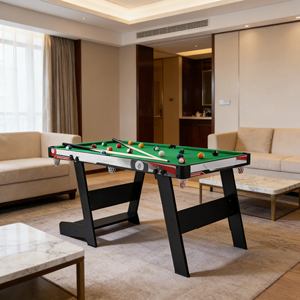 Table de billard de taille réglementaire de 8 pieds pour les ligues à domicile et les compétitions amicales avec des règles standard - Product Image 1