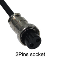 Câble de torche de découpe plasma PT31 de 13 pieds avec vis en laiton M16 1,5, connecteurs à 2 broches compatibles avec les soudeuses/torchers CUT40 CUT50