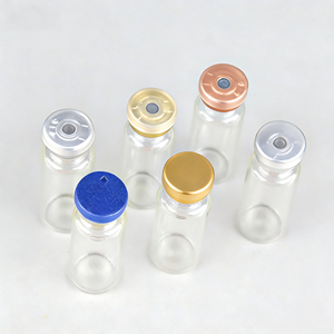 Vente en gros de flacons de peptides de 5 ml et 10 ml en stock, flacons transparents de couleur marron thé, flacons médicaux. - Product Image 5