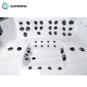 Vasca Idromassaggio Spaziosa Sunrans per 6-<span class=keywords><strong>8</strong></span> Persone, Spa Relax per Feste e Divertimento - Product Image 5