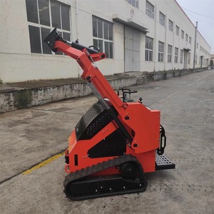 Minicargadora con Dirección Deslizante de 360 Grados, Minicargadora de Ruedas a Gasolina, Blanca, Compacta, para Uso Agrícola y en Huertos - Product Image 2