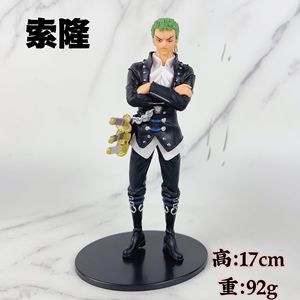 หุ่นโมเดลอนิเมะ8แบบ16ซม. หนึ่งชิ้น, หุ่นแสดงละคร Luffy Nami Zoro Sanji Shanks usopp - Product Image 4