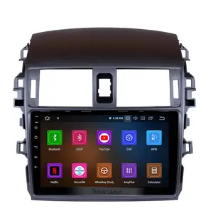 9 pollici Android 11.0 Touchscreen GPS Navi Stereo per COROLLA 2007-2010 con WIFI musica USB AUX supporto DAB SWC DVR