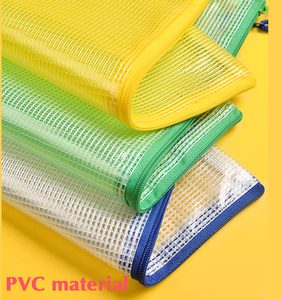 A4 PVC Dây Kéo Túi tập tin & <span class=keywords><strong>A5</strong></span>/A6 mở rộng thư mục tập tin giấy nhựa PU PP tài liệu trường sử dụng thư mục trình bày - Product Image 4