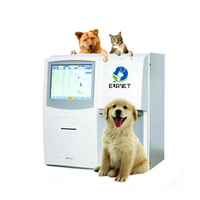 EUR VET Veterinary Equipment Hematology Analyzer 3-Part CBC Machine for Animal Clinic with Multi-Species Animal Testing Modes