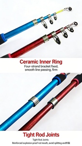 <span class=keywords><strong>Ensemble</strong></span> de cannes à pêche direct d'usine pour gros poissons, <span class=keywords><strong>canne</strong></span> à pêche spinning robuste, équipement à forte capacité de charge pour la pêche en mer - Product Image 5