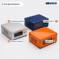 Prototypage d'enclos électroniques sur mesure, usinage CNC, impression 3D, service de moulage sous vide