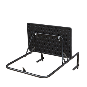 Ngoài Trời Trong Nhà Nóng Bán HDPE <span class=keywords><strong>Wicker</strong></span> Vườn Có Thể Điều Chỉnh Ban Công Treo Nhựa Patio Bảng Để Bán - Product Image 6