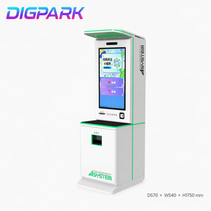 Distributeur automatique de billets avec scanner facial, écran tactile et paiement par carte et espèces pour le contrôle d'accès aux parcs d'attractions - Product Image 4