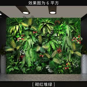 Lnteret famoso verde hierba <span class=keywords><strong>artificial</strong></span> planta pared personalizable transmisión en vivo decoración de fondo - Product Image 2