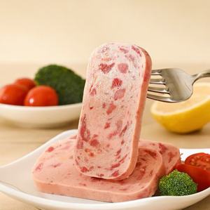 Boîte de conserve de qualité alimentaire riz gluant déjeuner boeuf et porc viande carrée peut conception de stockage facile - Product Image 2