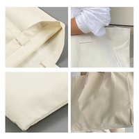 Premium Übergroße Lässige Canvas-Tragetasche mit Extra Großer Kapazität und Verstärkten Langen Trageriemen für Küstenpromenaden