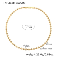 LT-TXP368 exquis fabriqué à la main griffe-set 5A en forme de coeur Zircon épissé fermoir Bracelet collier femme plaqué or 18 carats