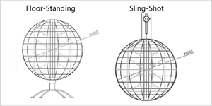 Oem ODM LED bóng hiển thị P3 Màn hình LED hình cầu LED hiển thị hình cầu bóng quảng cáo linh hoạt Led Ngoài Trời kỹ thuật số biển - Product Image 6
