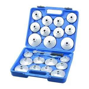 23 Stück Kfz-Werkzeug Aluminium legierung Ölfilter Ausbau Schraubens chl üssel Cup Typ Tool Kit Set