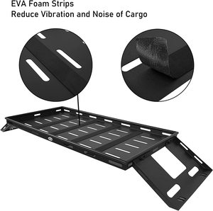Cesta de Carga Trasera para Maletero, Bandeja de Almacenamiento Interior, Portaequipajes para Jeep Wrangler JK JL Unlimited 4 Puertas Hardtop 2007-2023 - Product Image 4