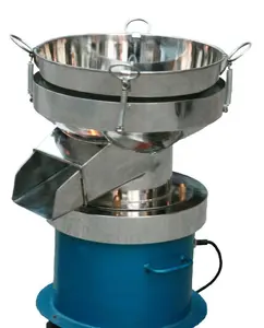 Factory Price SUS304 Single Deck Wet Material 450mm Circle Vibrating Screen Sieve For Fine Flour