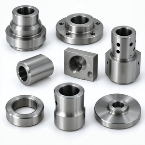 Componentes de Aluminio Anodizado Mecanizados por CNC, Casquillos de Acero Inoxidable y Latón Personalizados, Accesorios Industriales OEM - Product Image 2