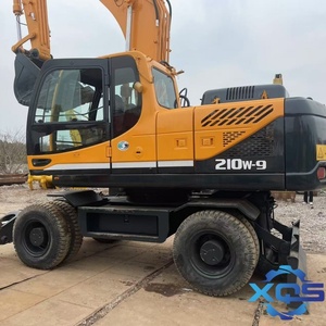 Excavadora de Ruedas Usada Hyundai 210W-9 Mini, 21 Toneladas, 2023, Buen Estado, Componentes Principales: Motor, Bomba, Engranaje, Corea - Product Image 3