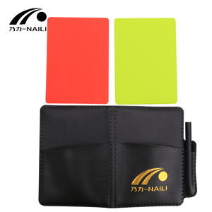 Juego de Tarjetas Rojas y Amarillas de Alta Calidad para Árbitro de Fútbol, Entrenamiento de Fútbol, Venta Directa de Fábrica - Product Image 5