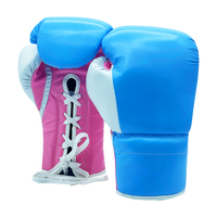 Özel Logo OEM/ODM Mikrofiber Boks Eldivenleri 16oz Nefes Alabilen Kaymaz Bağcıklı Kapatma Yetişkin Boks MMA Muay Thai Antrenmanı İçin