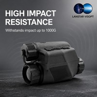 Caméra thermique 4-en-1 multi-modes, 270g légère, 10 heures d'utilisation continue, résistance aux chocs 1000G, dispositif optique à fixation manuelle et casque