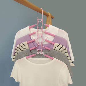 Organizador de perchas de almacenamiento acolchado de espuma <span class=keywords><strong>multiusos</strong></span> que ahorra espacio de 5 capas - Product Image 4