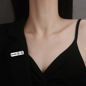 Vente <span class=keywords><strong>en</strong></span> gros de diverses broches de mots pour les médecins et les amateurs de mathématiques, bijoux <span class=keywords><strong>en</strong></span> alliage métallique - Product Image 5
