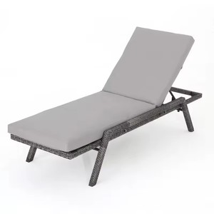 เก้าอี้ไม้ไผ่ทรงดวงจันทร์สไตล์โมเดิร์นสำหรับสวนสระว่ายน้ำลานบ้านเตียงอาบแดดเฟอร์นิเจอร์พักผ่อนกลางแจ้งสำหรับรีสอร์ทโรงแรมและชายหาดเลานจ์ - Product Image 1