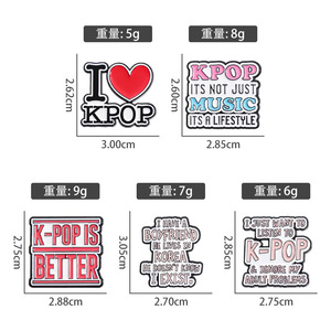 Kpop es mejor Pin esmaltado Solo quiero escuchar Kpop Ignorar mis problemas <span class=keywords><strong>de</strong></span> adultos Broche Insignias <span class=keywords><strong>de</strong></span> solapa Fans del grupo <span class=keywords><strong>de</strong></span> bandas pop - Product Image 6