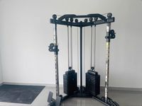 Jaula de potencia metálica comercial multifuncional para entrenamiento, máquina Smith con cable cruzado, equipo de gimnasio en casa
