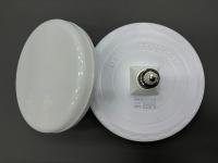 Plafonnier LED à montage en surface, 2700K, blanc chaud doux, CRI 90, IP20, couvercle en plastique, culot E27, AC100V-265V, câblage direct, moderne