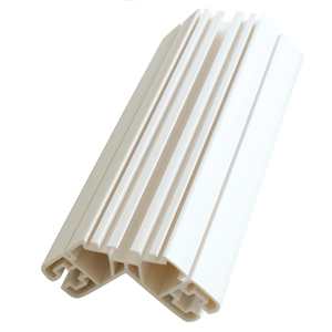 Customized House Building <strong>Window</strong> and Door <strong>Plastic</strong> Extrusion Angle Channel <strong>Plastic</strong> Frame Profile Corner <strong>Trim</strong> - Product Image 3