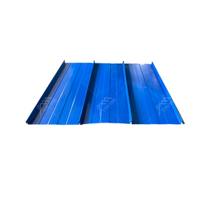 เครื่องขึ้นรูปลอนหลังคาแบบล็อคอัตโนมัติ ควบคุมด้วย PLC ปรับแต่งได้ ผลิตภาพสูง พร้อมมอเตอร์และแบริ่ง OEM สำหรับประเทศกานา - Product Image 6