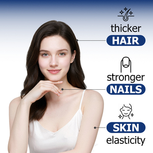 Gummies de collagène et biotine de haute qualité en gros pour OEM : Aide à réduire la profondeur et l'apparence des rides, favorise une peau éclatante - Product Image 6