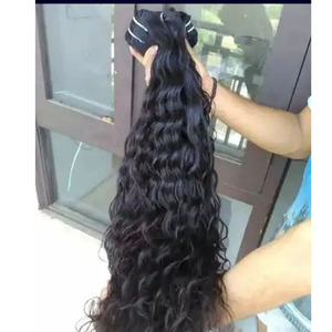 Meilleurs fabricants et fournisseurs à Delhi Inde 100% Extensions de cheveux de temple bruts non transformés Type de cheveux vietnamiens Dernier prix - Product Image 3