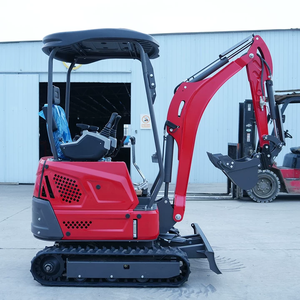 Hot Selling Kleine Graafmachine 1.8 Ton Gemeentelijke Tuin Zero Tail Swing Micro Bagger All Terrain Crawler Diesel <span class=keywords><strong>Mini</strong></span> Graafmachine - Product Image 2