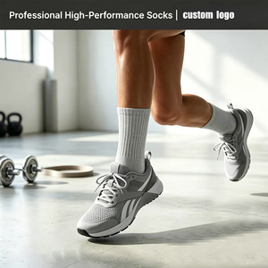 <b>High</b> Quality Athletic Hiking <b>Socks</b> Compression Cushioned Crew Running <b>Socks</b> for Men Women Outdoor Sports - Product Image 4