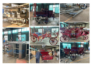 Charrette royale classique de luxe haut de gamme unique, charrette électrique de tourisme européenne, buggy de tourisme équestre de qualité supérieure - Product Image 6