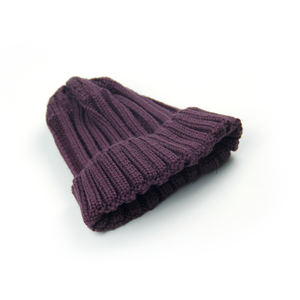 <span class=keywords><strong>Bonnet</strong></span> en tricot jacquard côtelé à rayures avec logo personnalisé en acrylique d'hiver de haute qualité <span class=keywords><strong>sans</strong></span> <span class=keywords><strong>pompon</strong></span> - Product Image 2