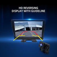Caméras de véhicule Wemaer HD 5CH 3D Surround Bird View avec système de surveillance IA BSD pour camions, bus, voitures, camping-cars et VR